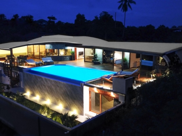 designer villa, koh samui