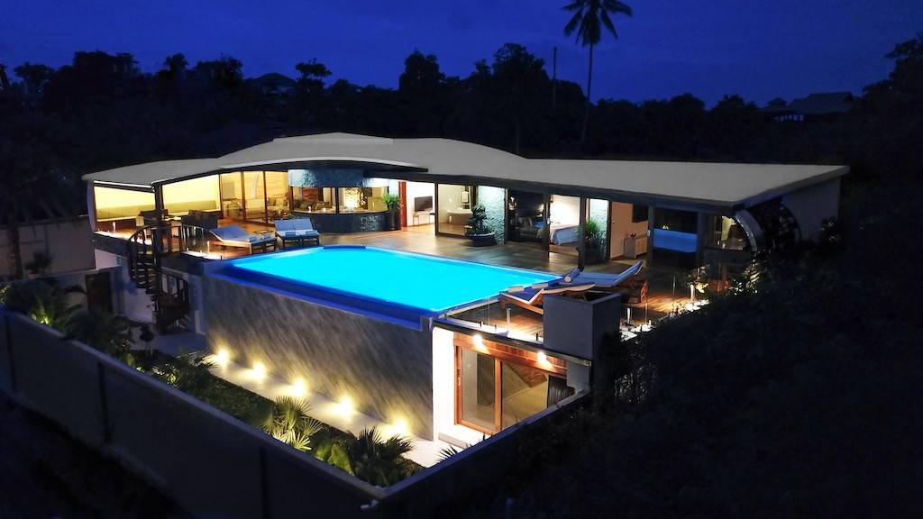 designer villa, koh samui