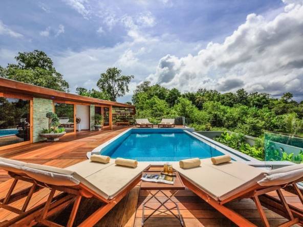 designer villa, koh samui