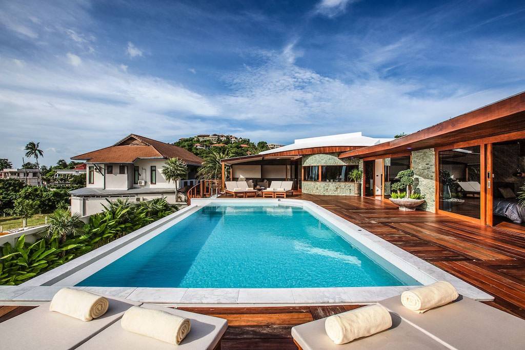 designer villa, koh samui