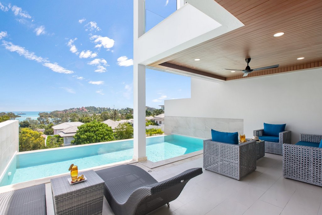 stylish villa for sale, koh samui