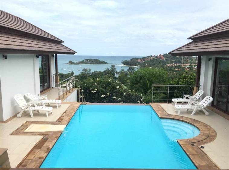 beach view villa for sale, koh samui real estate