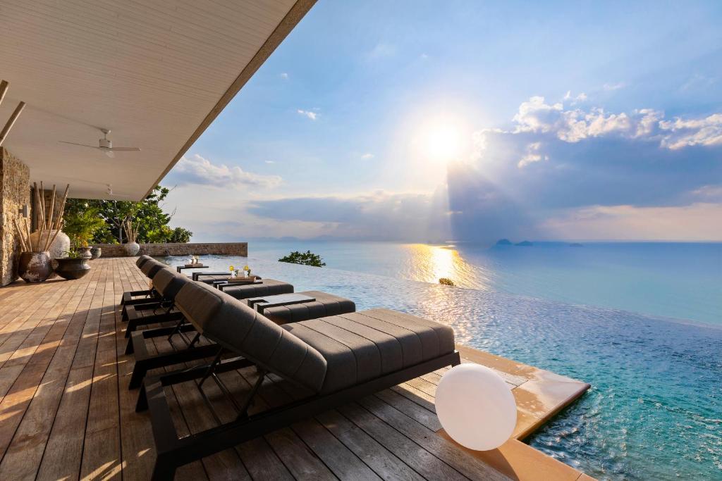 luxury sea view villa for sale, koh samui