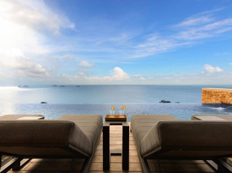 luxury sea view villa for sale, koh samui