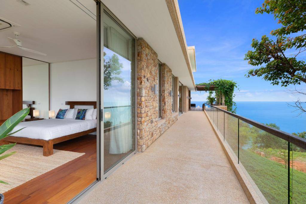 luxury sea view villa for sale, koh samui