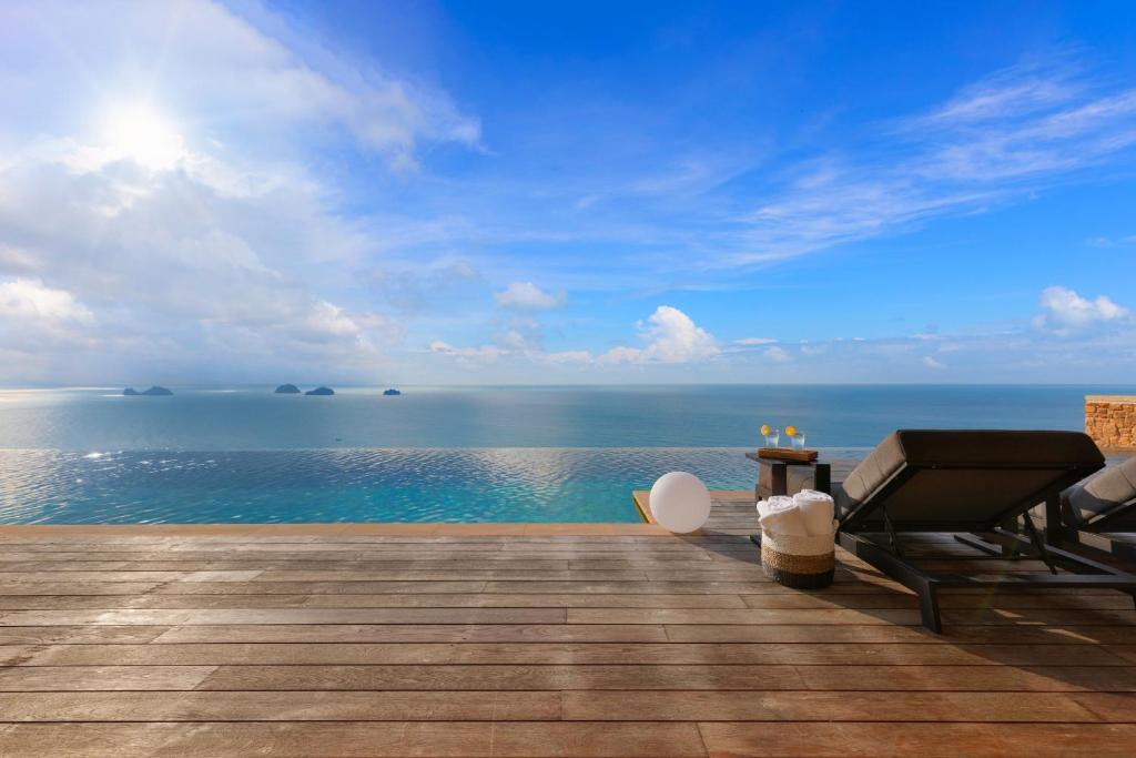 luxury sea view villa for sale, koh samui