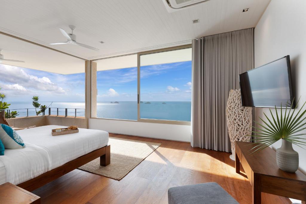 luxury sea view villa for sale, koh samui