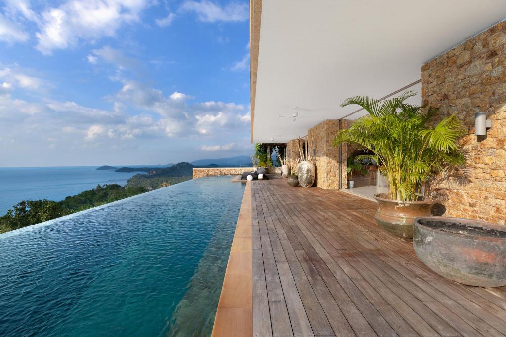 luxury sea view villa for sale, koh samui