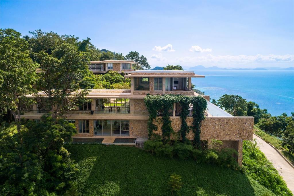 luxury sea view villa for sale, koh samui