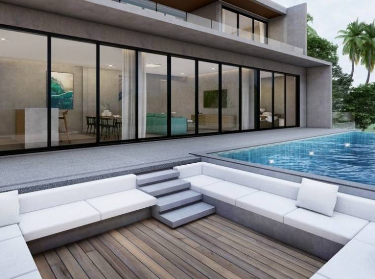 maenam sea view pool villas for sale