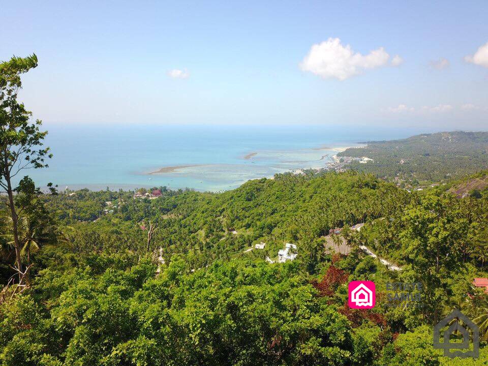 lamai sea view land for sale