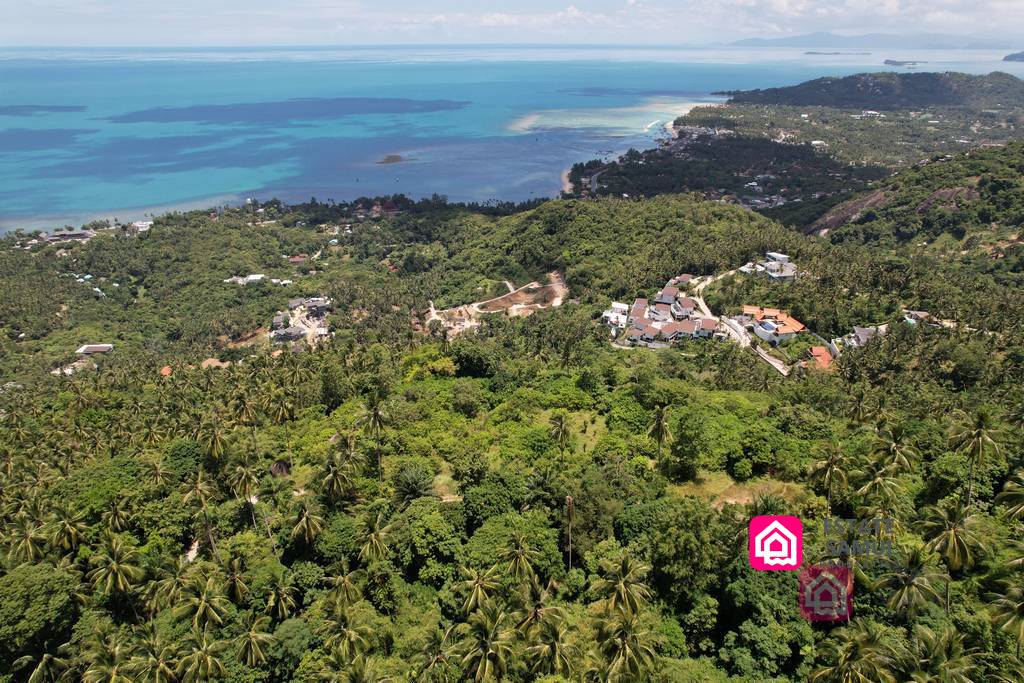 lamai sea view land for sale