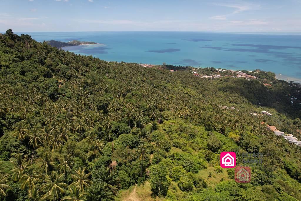 lamai sea view land for sale