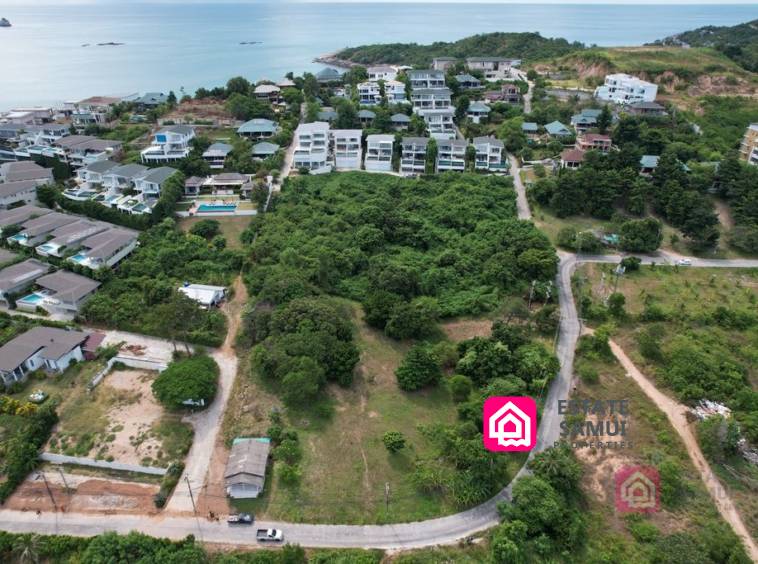 Plai Laem Sea View Land For Sale, Koh Samui Estate Samui Properties