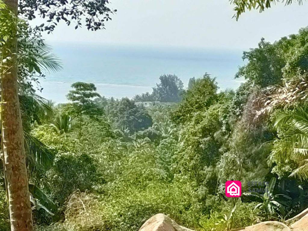 lamai sea view land