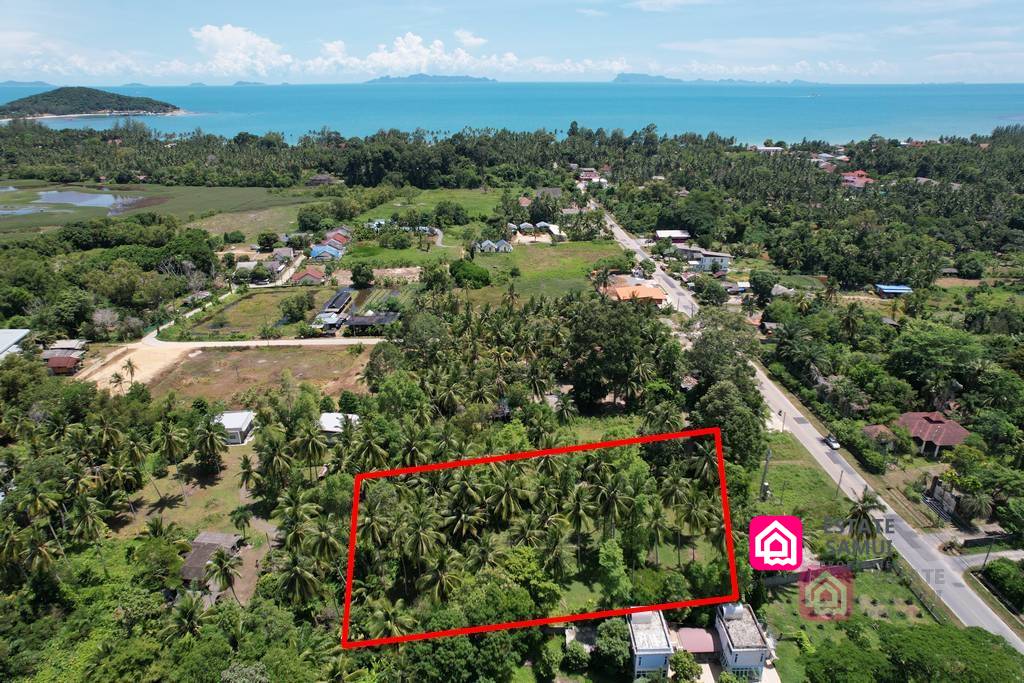 land plot for sale, koh samui