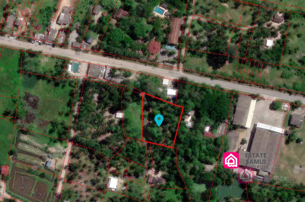 land plot for sale, koh samui