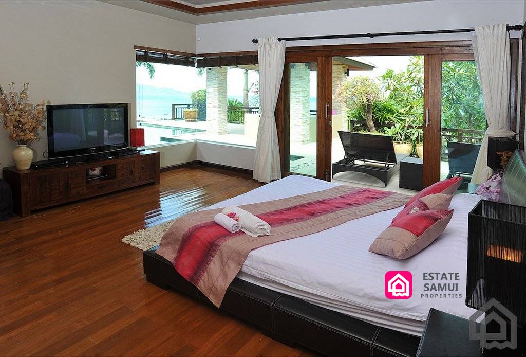 Koh Samui Bophut Sea View Villa For Sale