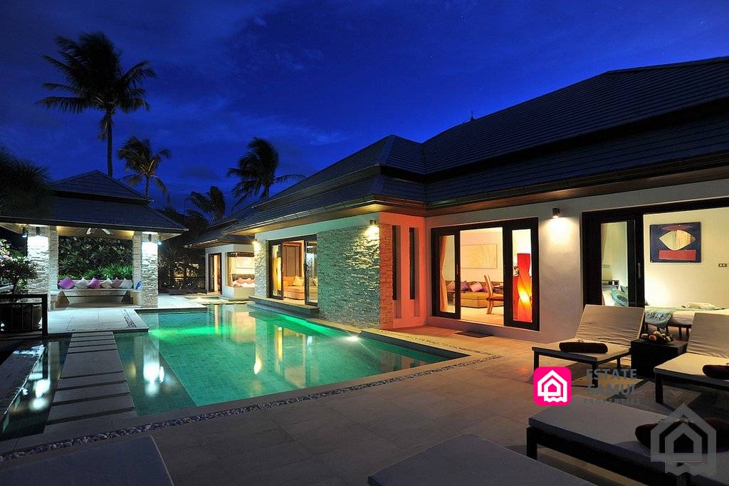 Koh Samui Bophut Sea View Villa For Sale