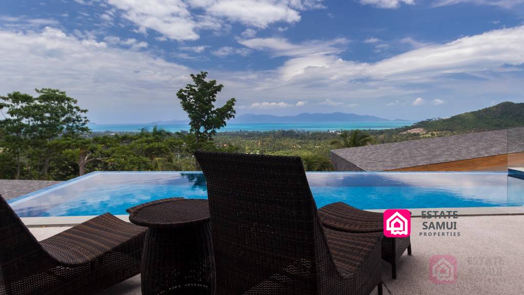 sea view luxury villa for sale, koh samui