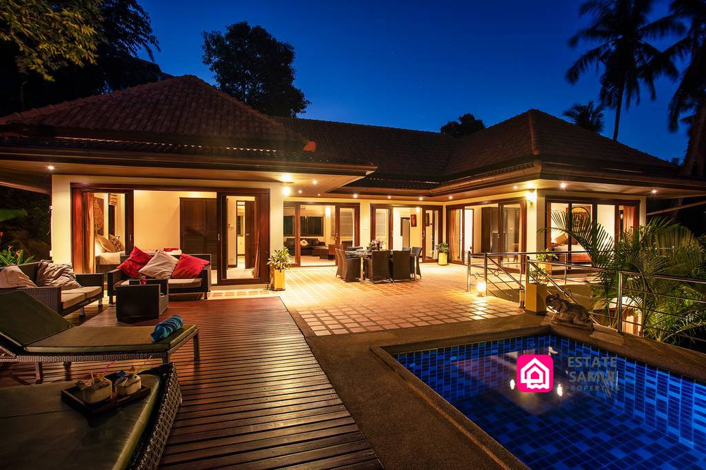 chaweng villa for sale, koh samui