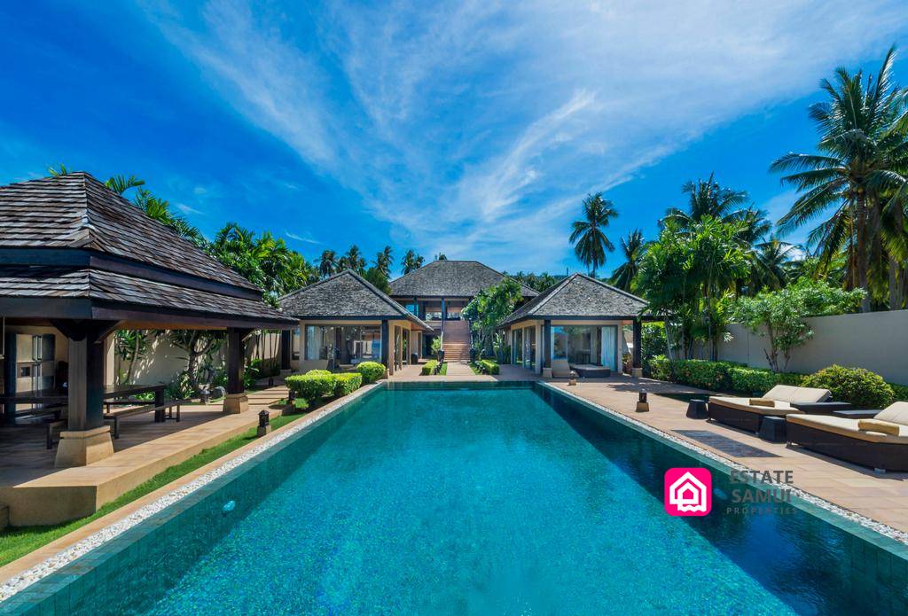 thong krut beach villa for sale, koh samui