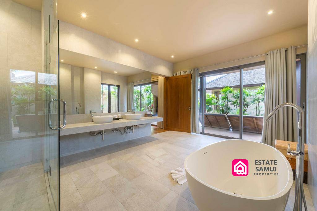 thong krut beach villa for sale, koh samui