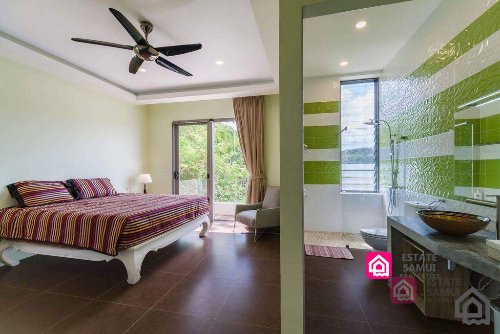 Luxury 5 Bedroom Sea View Villa For Sale Bophut, Koh Samui