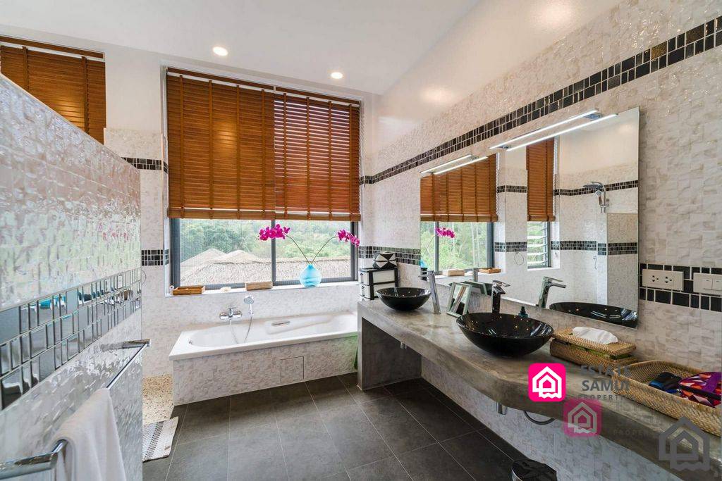 Luxury 5 Bedroom Sea View Villa For Sale Bophut, Koh Samui