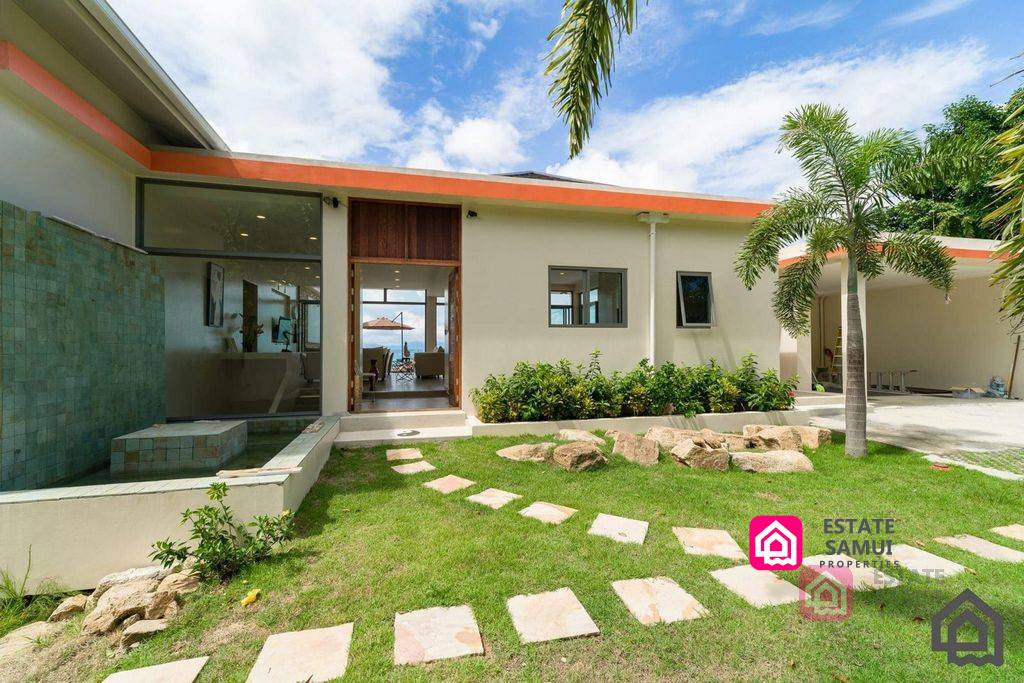 Luxury 5 Bedroom Sea View Villa For Sale Bophut, Koh Samui