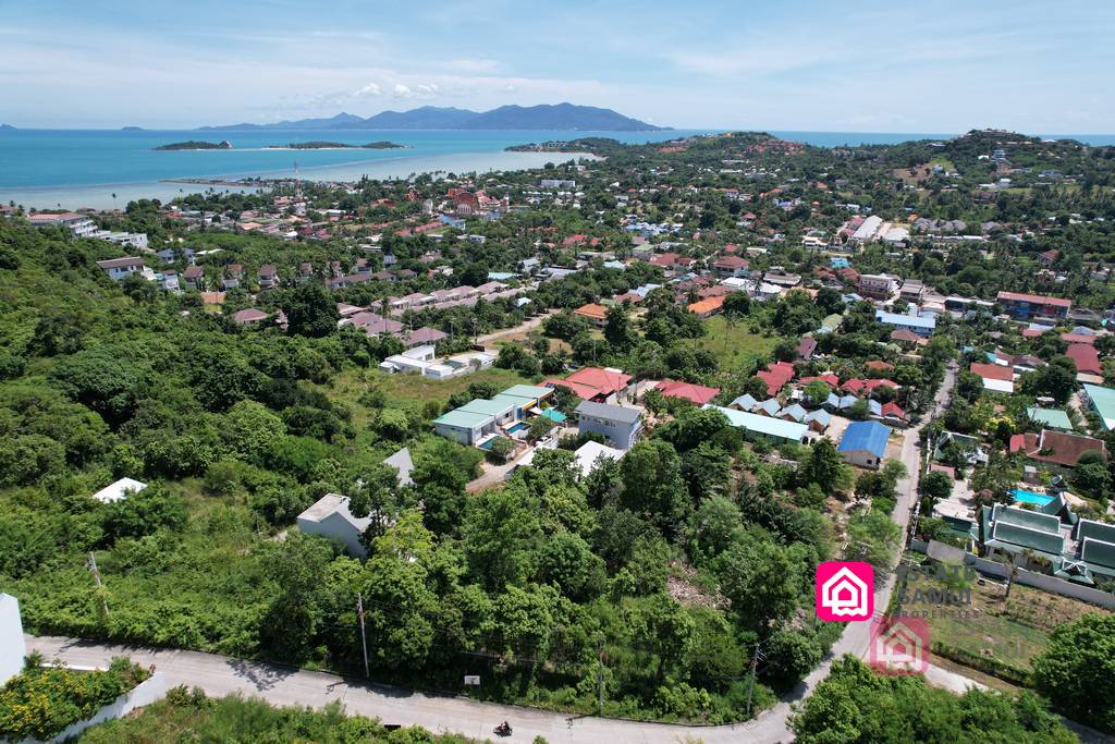 hillside land for sale, koh samui