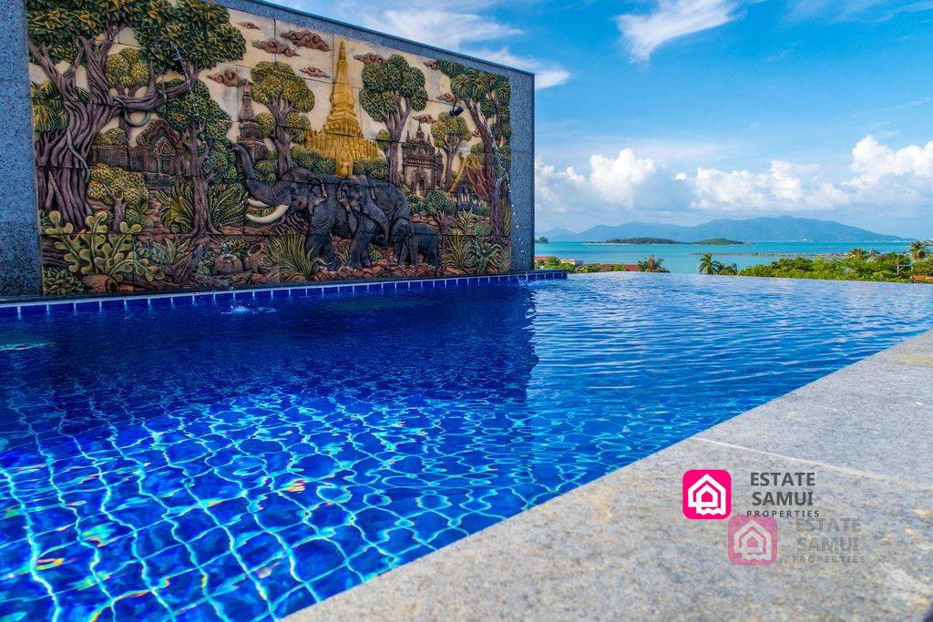 oceanfront villa for sale, koh samui