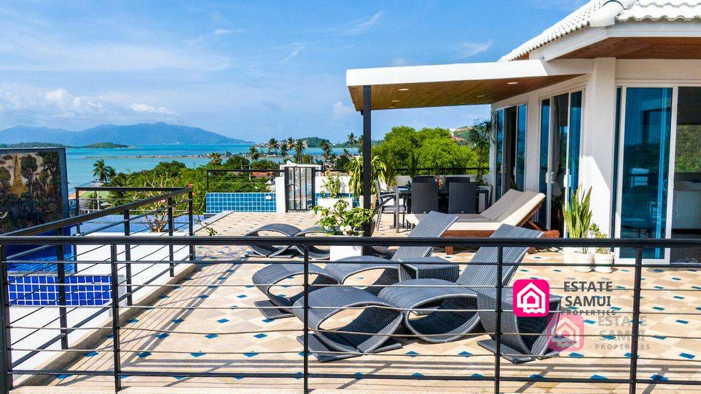 oceanfront villa for sale, koh samui