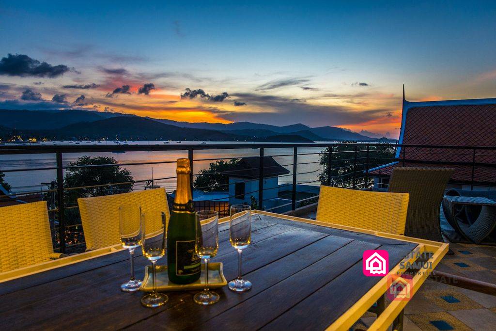 oceanfront villa for sale, koh samui