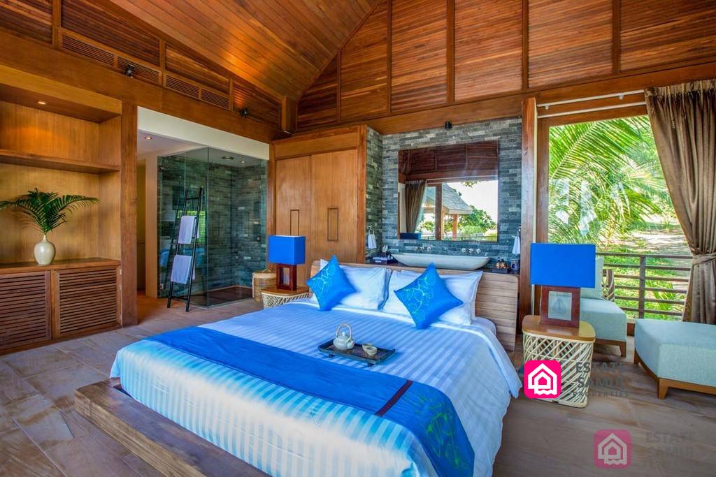 lamai beach villa for sale, koh samui