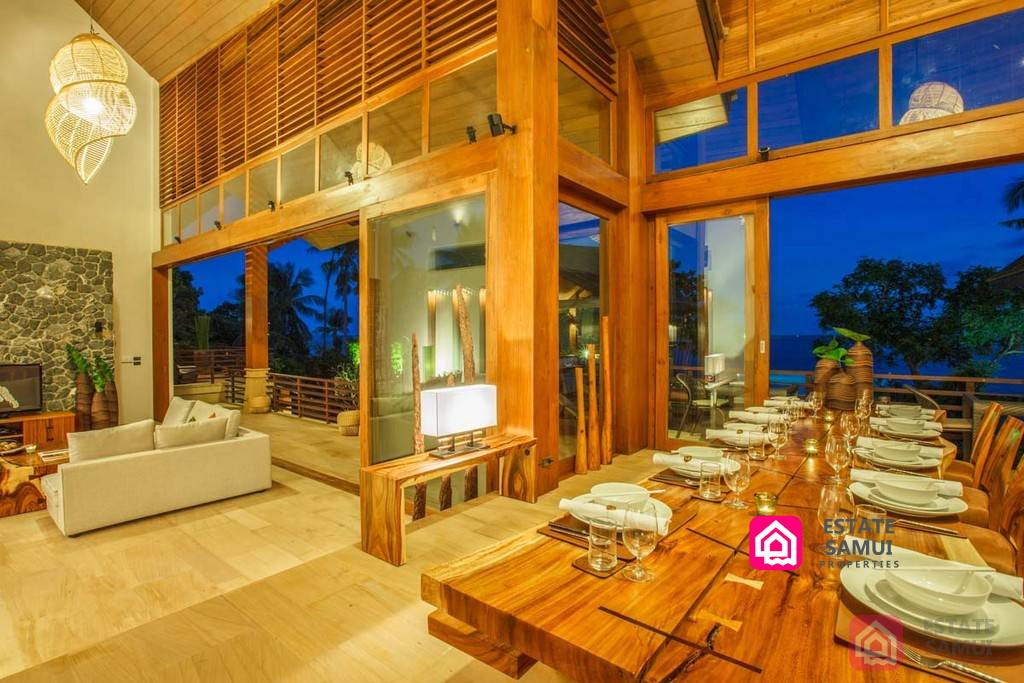 lamai beach villa for sale, koh samui