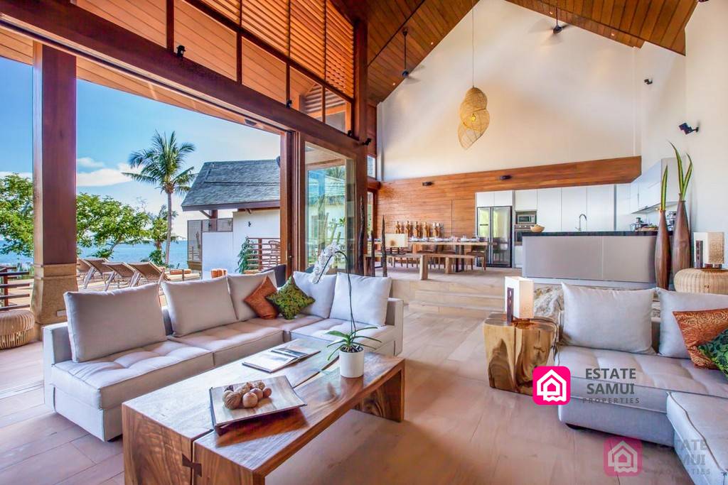 lamai beach villa for sale, koh samui