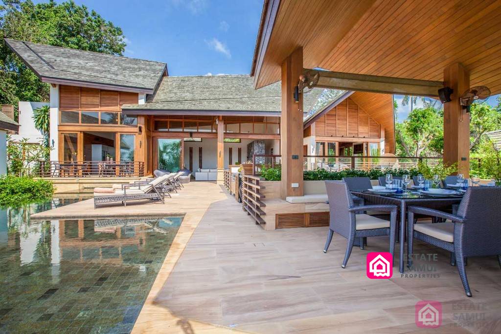 lamai beach villa for sale, koh samui