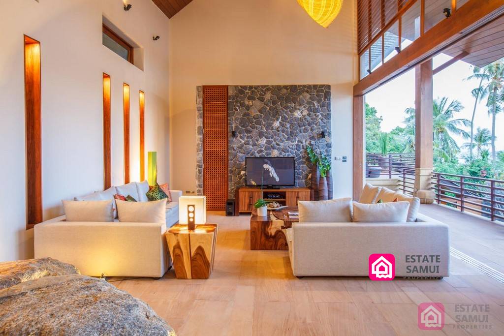 lamai beach villa for sale, koh samui