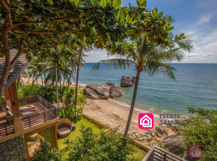 lamai beach villa for sale, koh samui