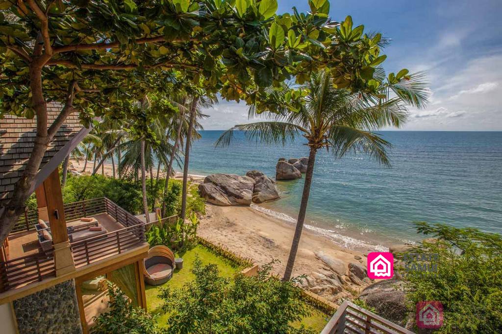 lamai beach villa for sale, koh samui