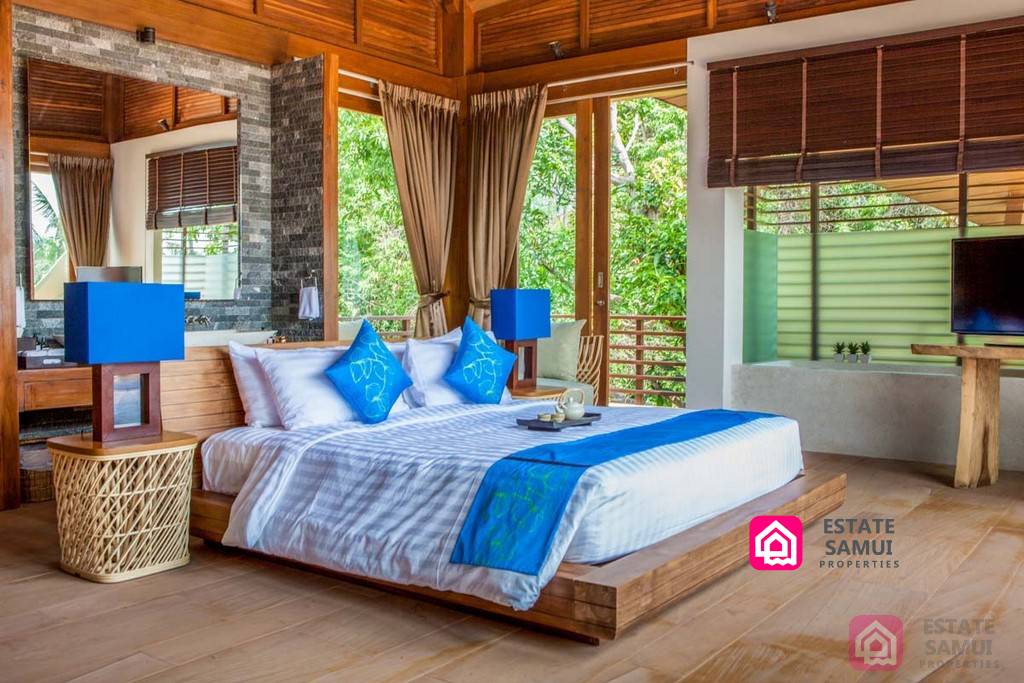 lamai beach villa for sale, koh samui