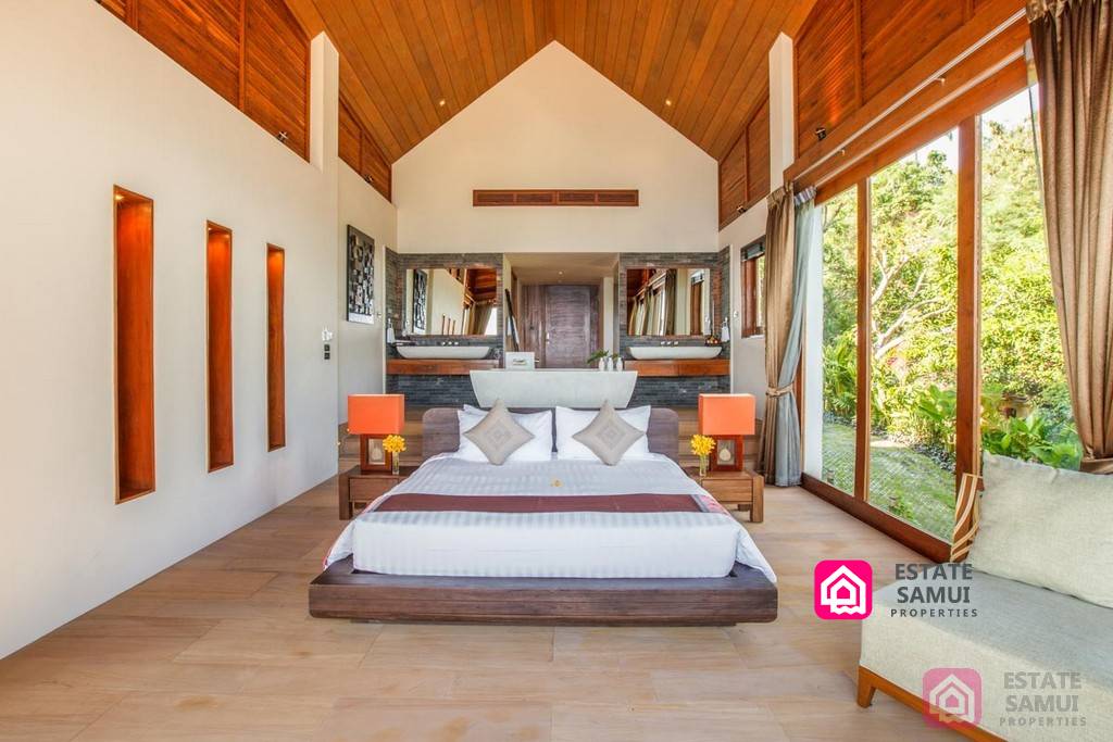 lamai beach villa for sale, koh samui