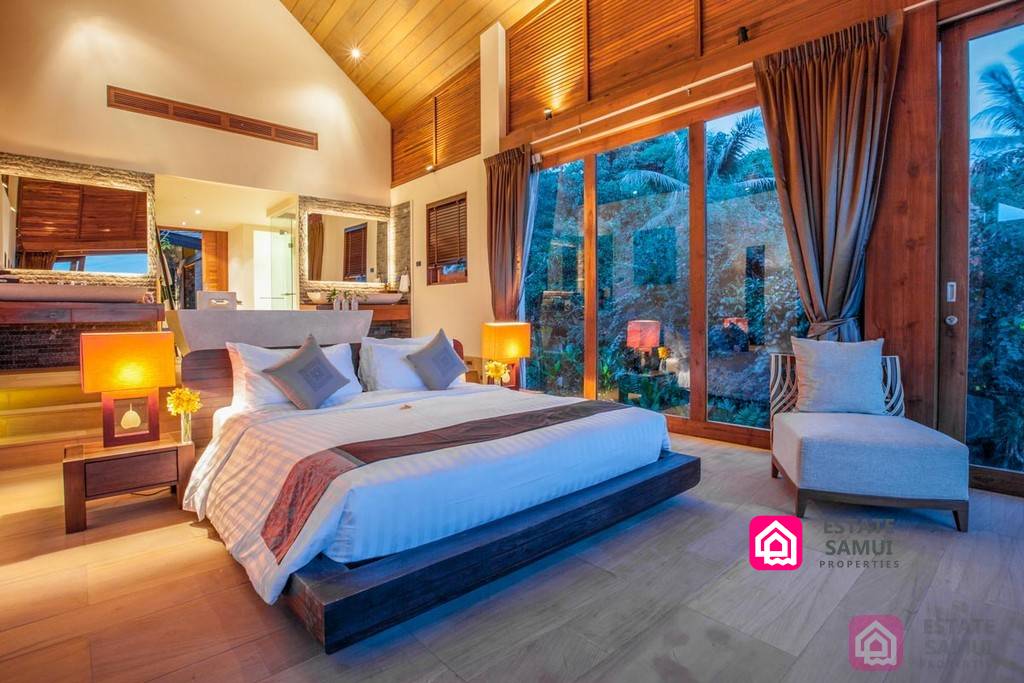 lamai beach villa for sale, koh samui