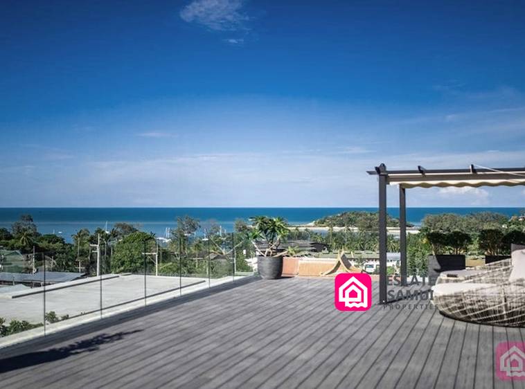 designer sea view villa for sale