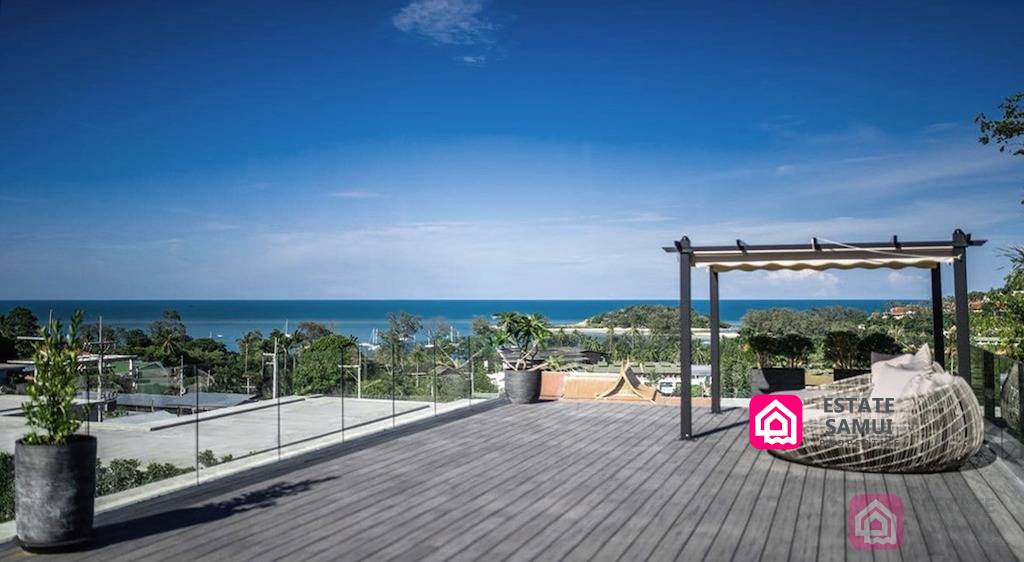 designer sea view villa for sale