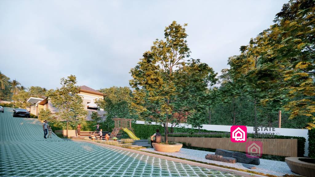 contemporary pool villas for sale, koh samui