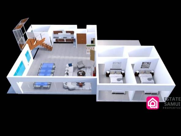 3d render lower level