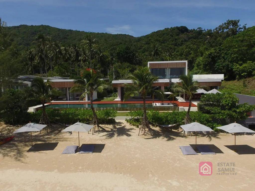 villa malouna, koh samui beach villa rental