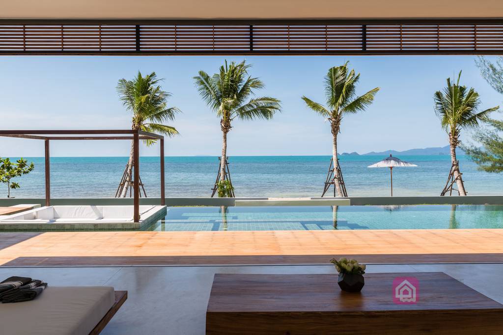 villa malouna, koh samui beach villa rental